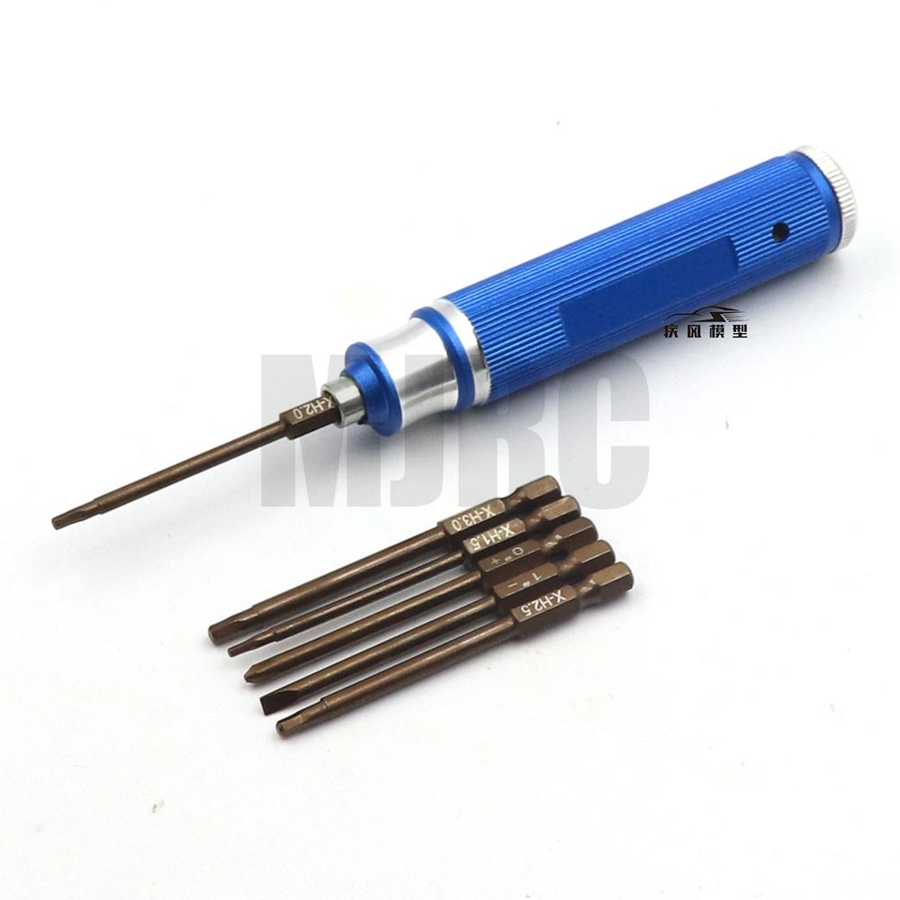 Rc Hobby Tool Kit - Zestaw wkrętaków 6 w 1 Zestaw