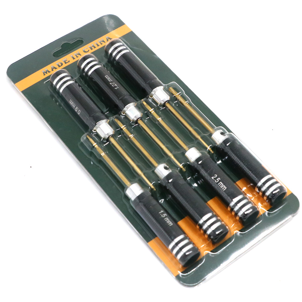 Rc Hobby Tool Kit - 7 sztuk tytanowe poszycie Mini precyzyjny