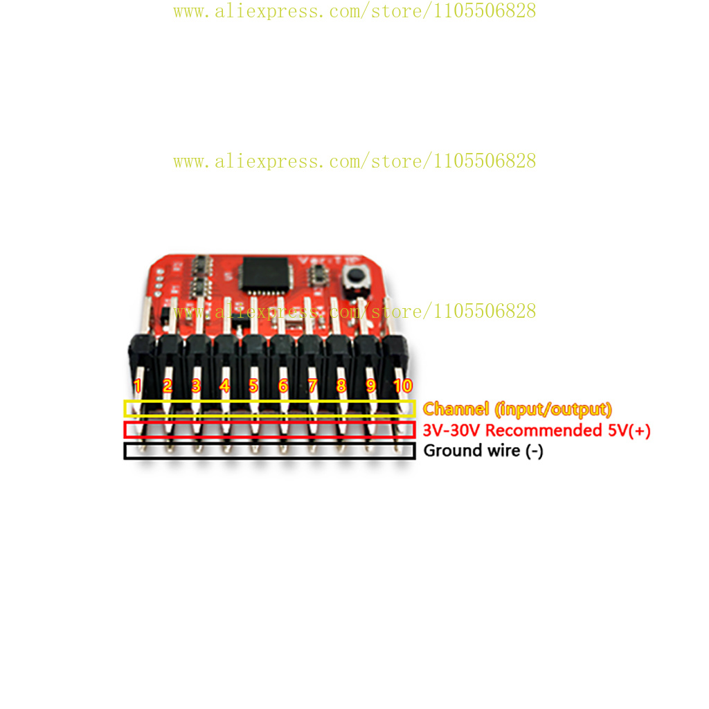 Receiver Sbus 8Ch - Pilot zdalnego sterowania T1P, 8-kanałowy odbiornik