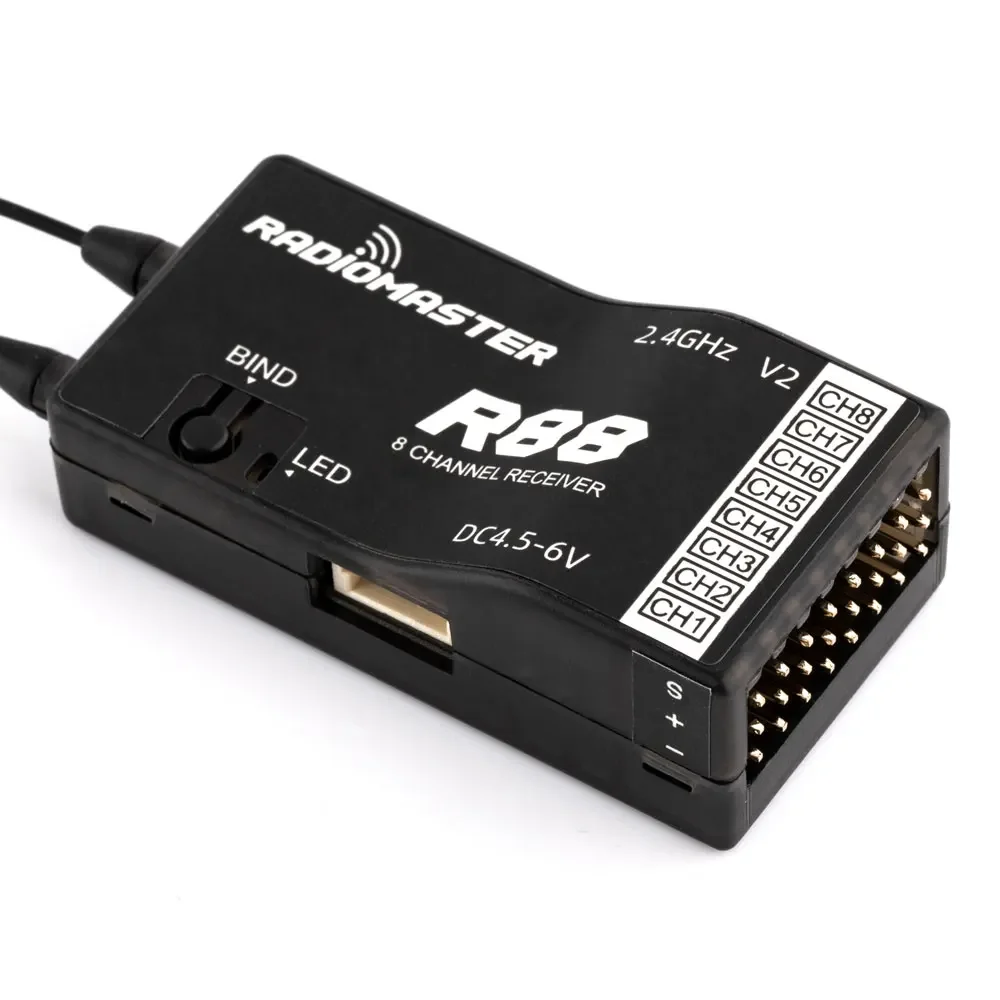 RadioMaster R88 V2.0 8-kanałow – Receiver Sbus 8Ch recenzja i cena