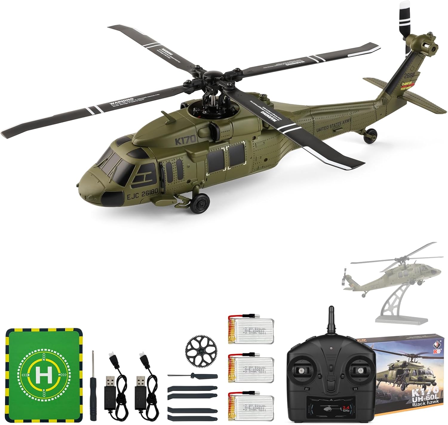 Helikopter RC WLtoys K170 Brus – Rc Hobby Grade recenzja i cena