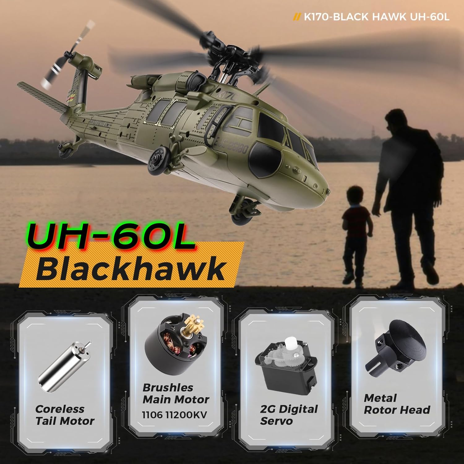 Helikopter RC WLtoys K170 Brus – Rc Hobby Grade recenzja i cena