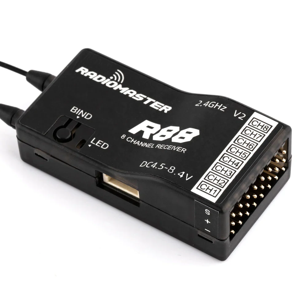 RadioMaster R88 V2 2.4GHz 8CH  – Receiver Sbus 8Ch recenzja i cena