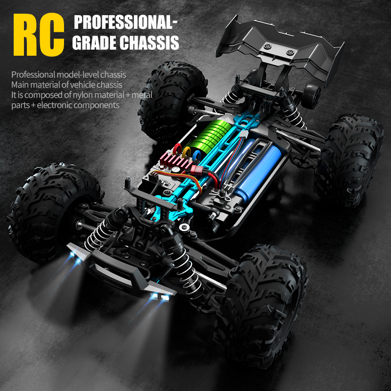 Samochód RC 4WD 1:16 50-80KM/H – Rc Roc Hobby recenzja i cena
