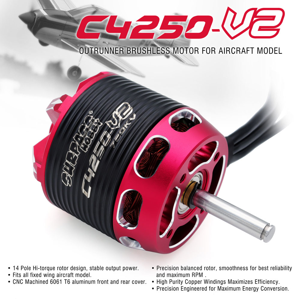 SURPASS HOBBY C4240 750KV/850K – Rc Hobby Grade recenzja i cena