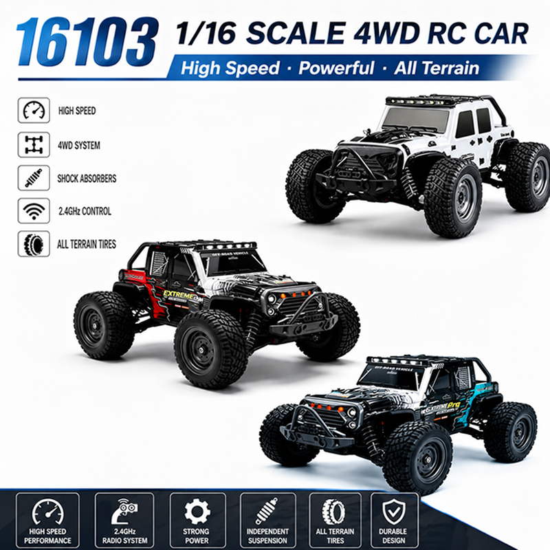 MJX 1/16 2.4G 4WD RC Monster T – Rc Hobby Line recenzja i cena