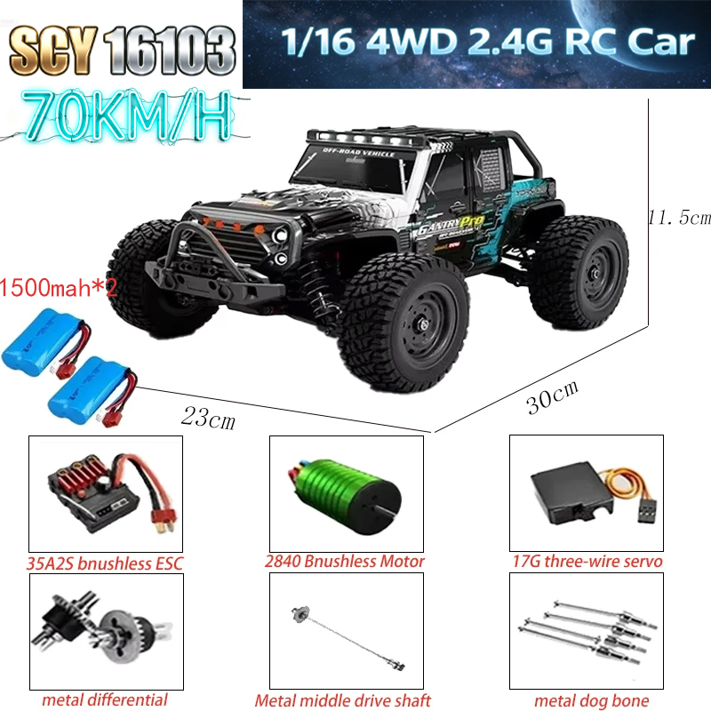 MJX 1/16 2.4G 4WD RC Monster T – Rc Hobby Line recenzja i cena