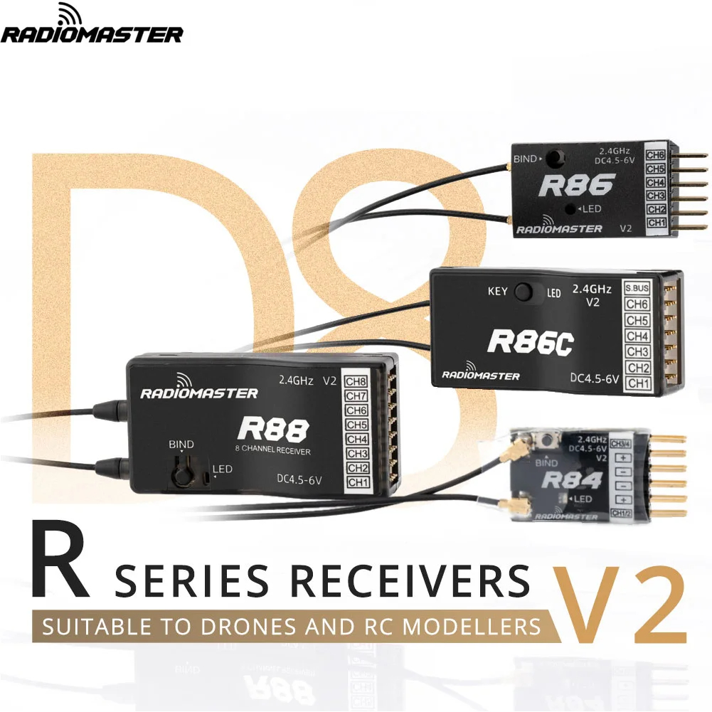Radiomaster R81 R84 R86 R86C R – Receiver Sbus 8Ch recenzja i cena