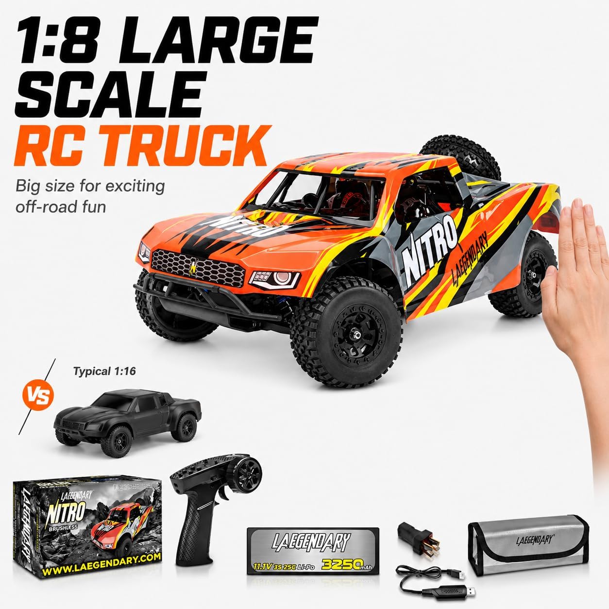 Samochód terenowy RC z napędem – Rc Roc Hobby recenzja i cena