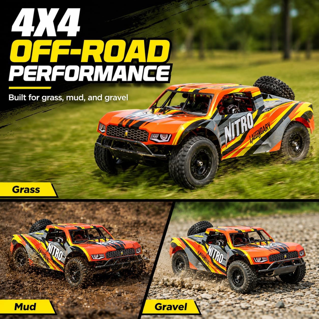 Samochód terenowy RC z napędem – Rc Roc Hobby recenzja i cena